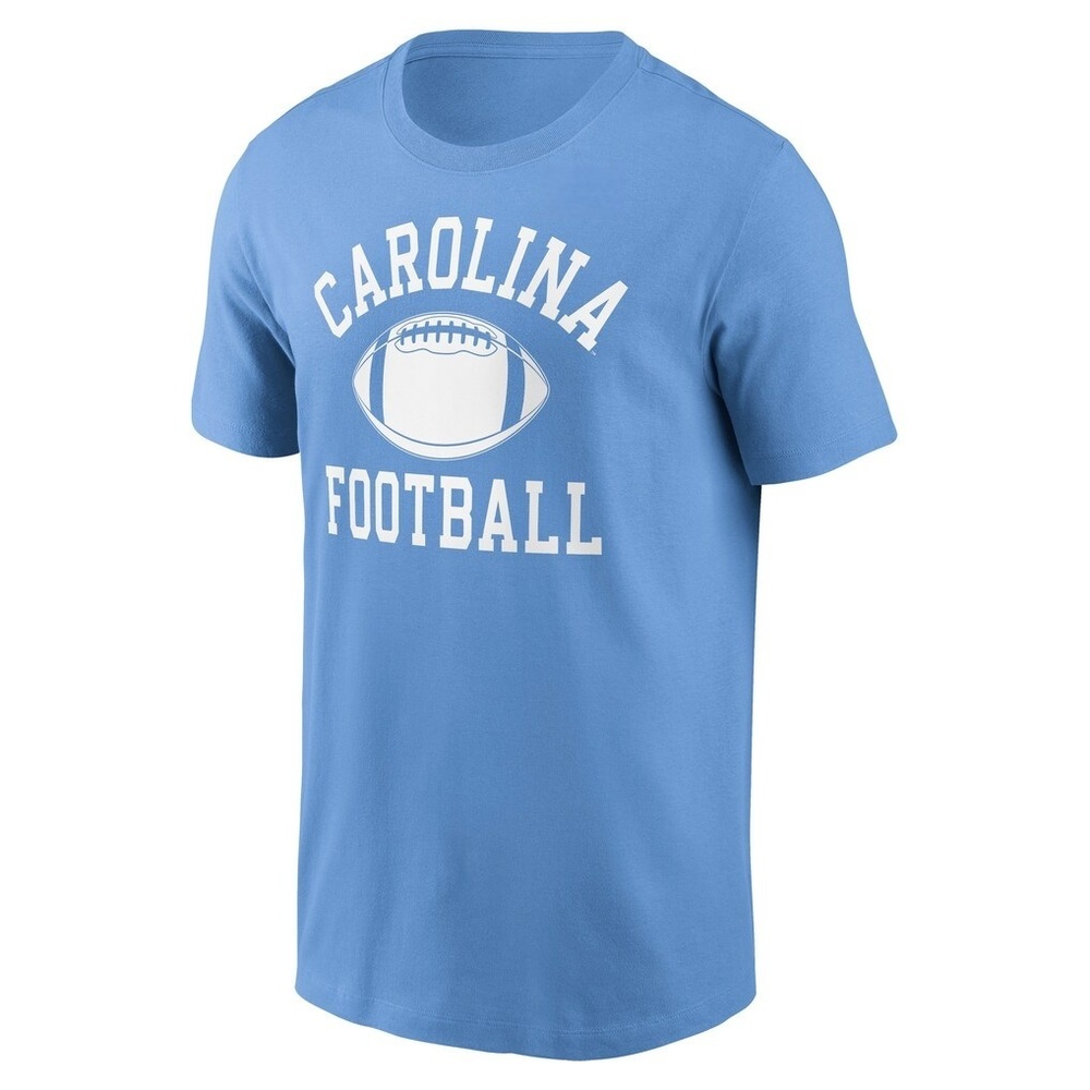 Carolina Blue North Carolina Tar Heels Legacy Football Icon T-Shirt